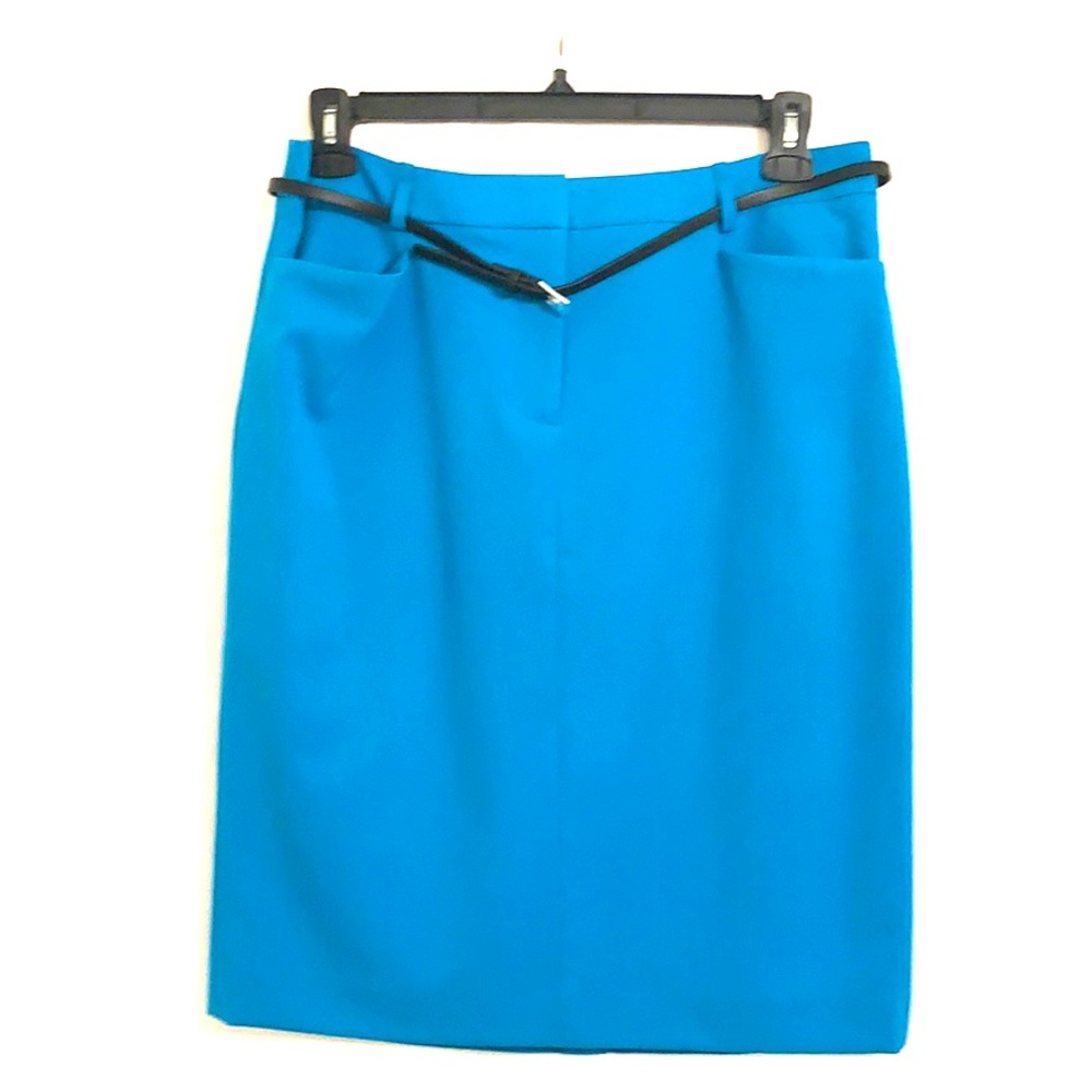 Calvin Klein pencil skirt sz12/ Lagoon NWOT